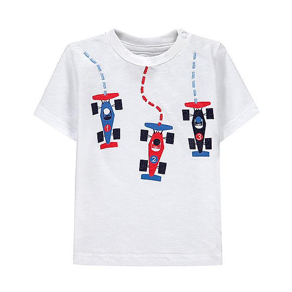 Kanz T-Shirt CARS – RACE in weiß