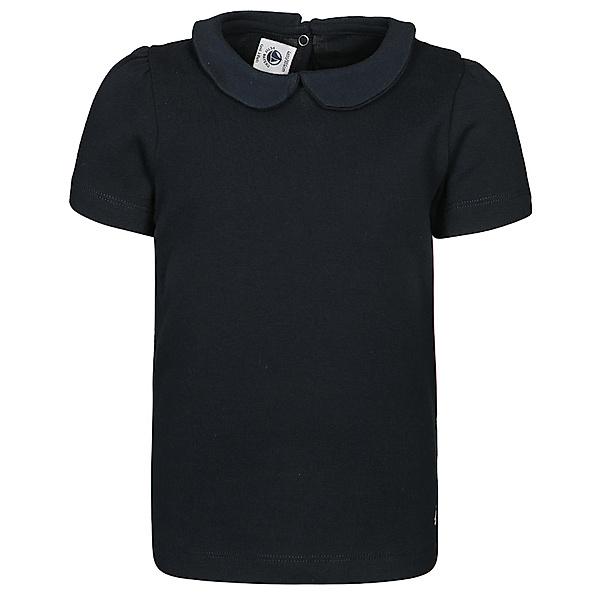 Petit Bateau T-Shirt CLAUDINE-KRAGEN in dunkelblau