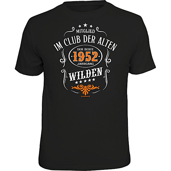 T-Shirt Club der Alten 1952 (Größe: L)