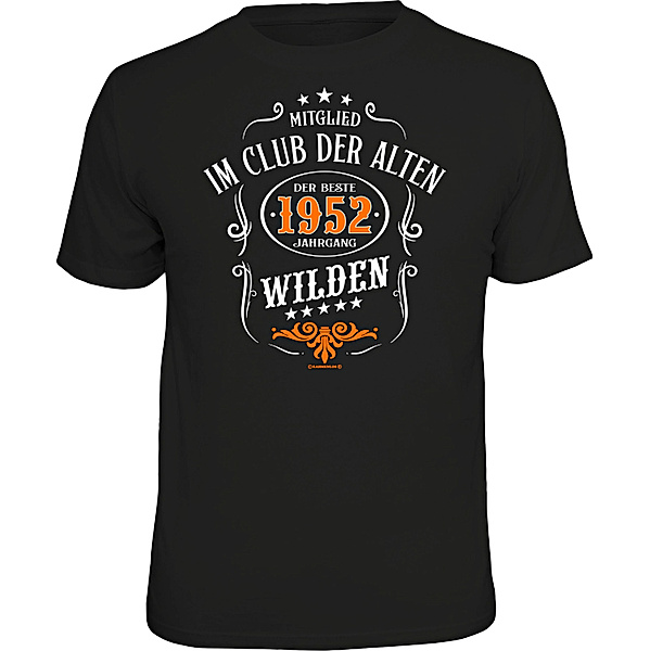 T-Shirt Club der Alten 1952 (Größe: XXL)