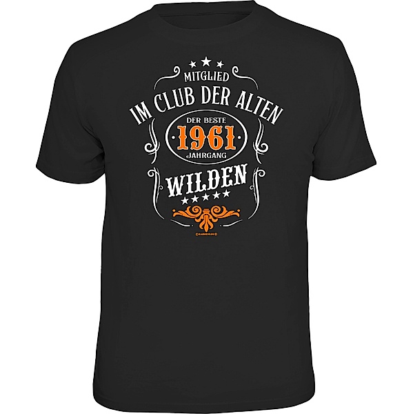 T-Shirt Club der Alten 1961 (Größe: XL)