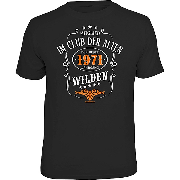 T-Shirt Club der Alten 1971 (Grösse: XL)