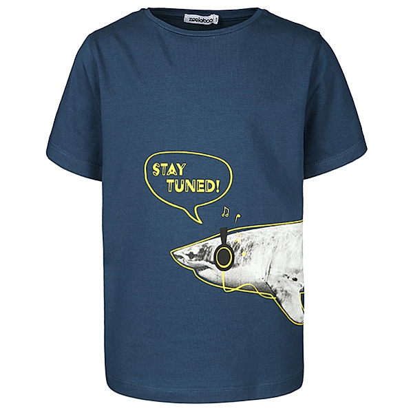 zoolaboo T-Shirt COOL SHARK in dunkelblau