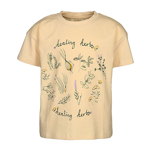 Soft Gallery T-Shirt DHARMA HEALING HERBS in weizengelb