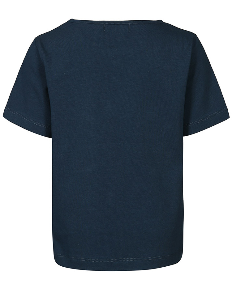 T-Shirt DINOSAUR CROSSING mit Wendepailletten in dunkelblau