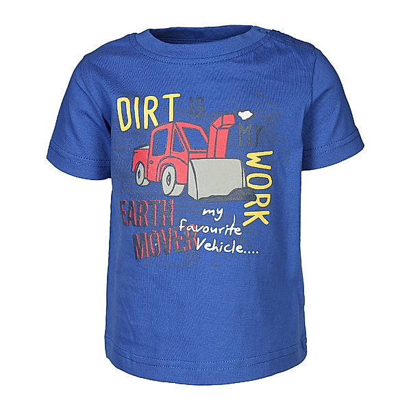 BLUE SEVEN T-Shirt EARTH MOVER in blauviolett