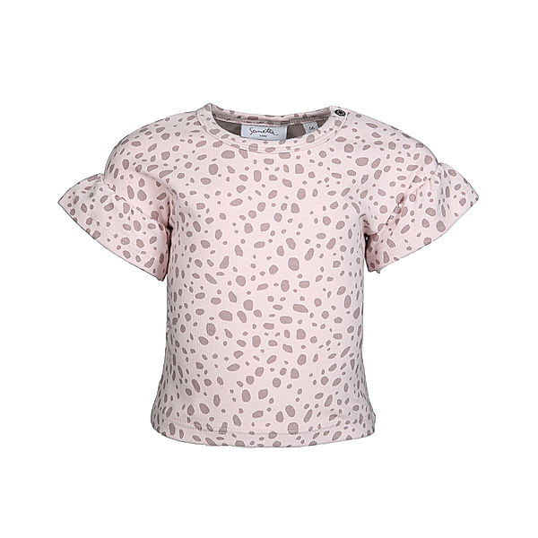 Sanetta Pure T-Shirt ELA LIGHT AOP in summer rose