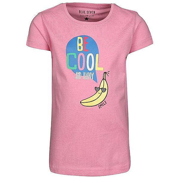 BLUE SEVEN T-Shirt ENJOY SUMMER – BE COOL in rosa/bunt