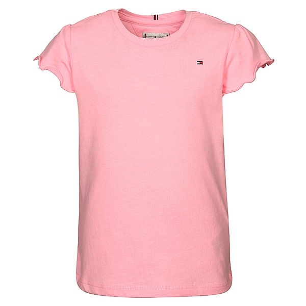 TOMMY HILFIGER T-Shirt ESSENTIAL RUFFLE in cotton candy