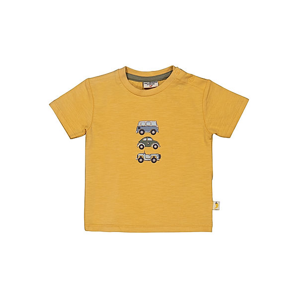 Salt & Pepper T-Shirt FAHRZEUGE in corn yellow