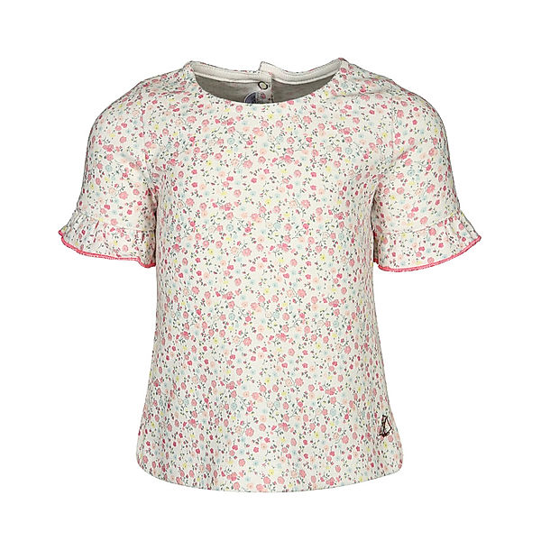 Petit Bateau T-Shirt FANE geblümt in rosa/bunt