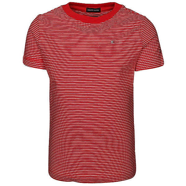 TOMMY HILFIGER T-Shirt FINE STRIPE in red