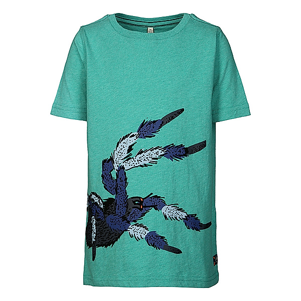 Tom Joule® T-Shirt FINLAY SPIDER in petrol