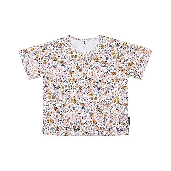 PURE PURE BY BAUER T-Shirt FLOWERS in white