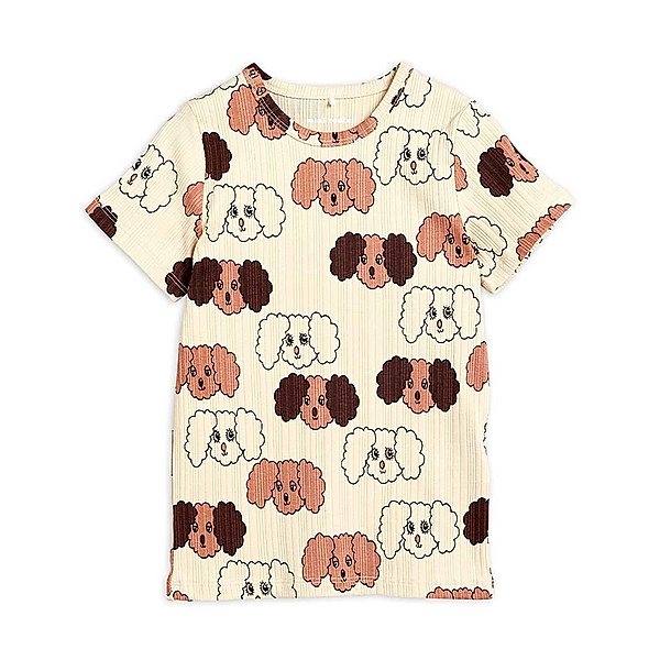 mini rodini T-Shirt FLUFFY DOG in beige