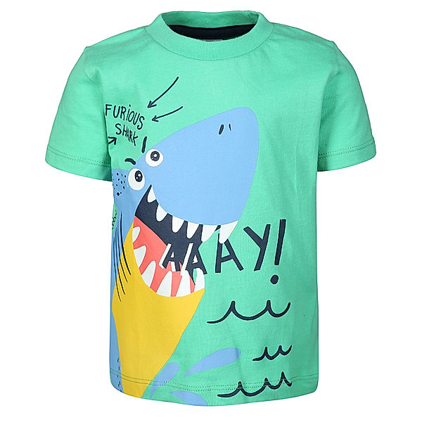 Boboli T-Shirt FURIOUS SHARK in minze