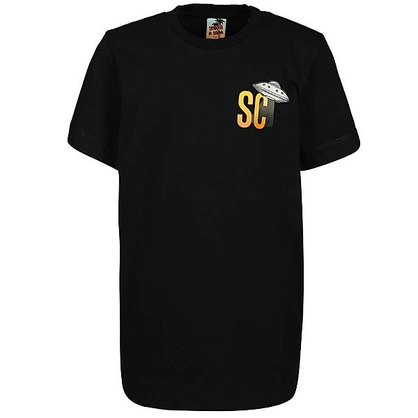 Scotch Shrunk T-Shirt GIVE ME SPACE in schwarz