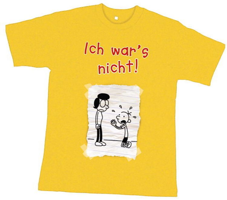 T-Shirt Gregs Tagebuch, gelb Größe: 140 bestellen | Weltbild.de