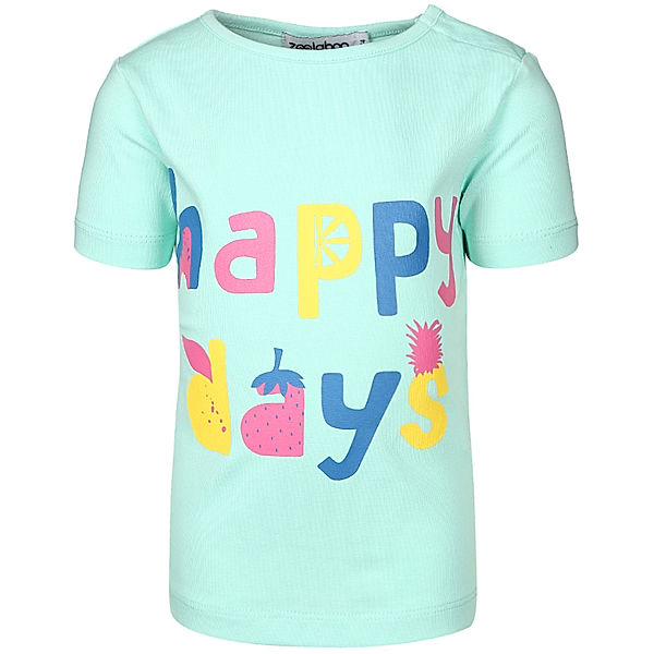 zoolaboo T-Shirt HAPPY DAYS in mint/bunt