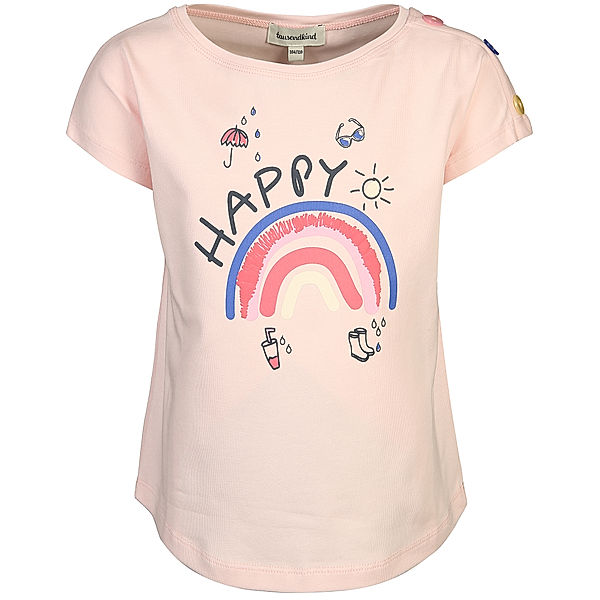 tausendkind collection T-Shirt HAPPY in pink
