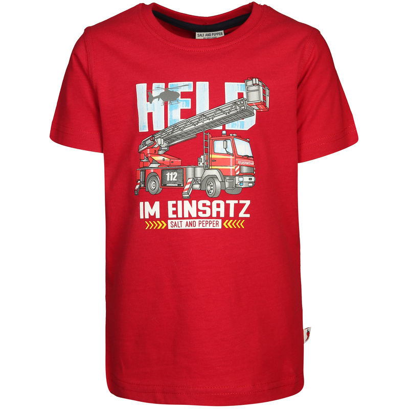 T-Shirt HELD IM EINSATZ in fire red