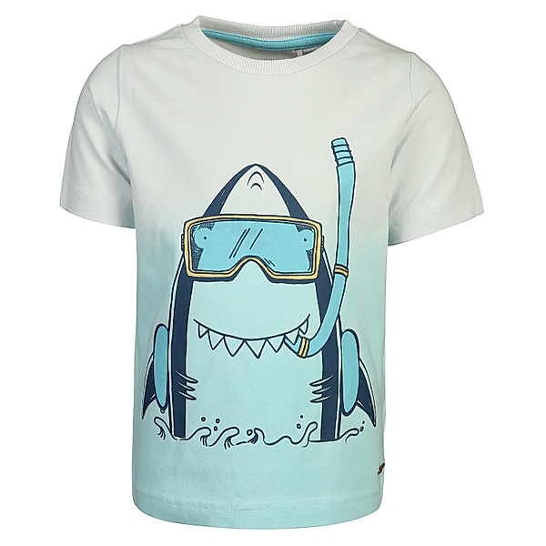 Minymo T-Shirt HELLO SHARK in country air