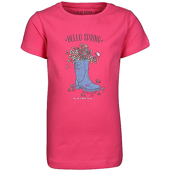 BLUE SEVEN T-Shirt HELLO SPRING in pink