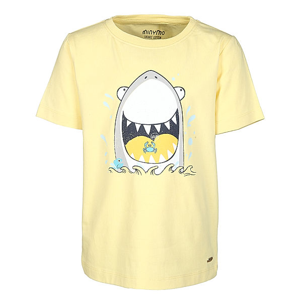 Minymo T-Shirt HELP THE CRAB in sundress