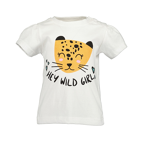 BLUE SEVEN T-Shirt HEY WILD GIRL in offwhite