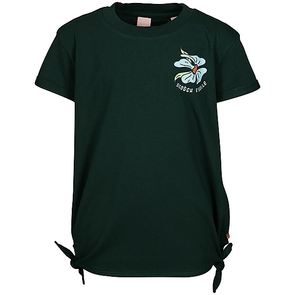 Scotch R`Belle T-Shirt HIBISKUS in dunkelgrün