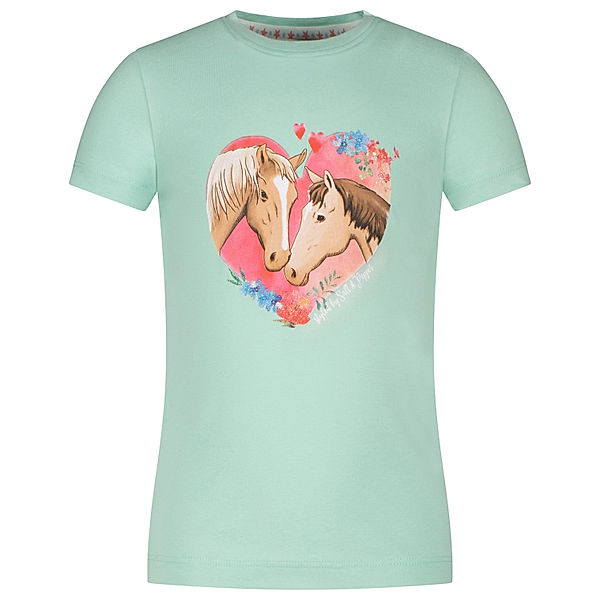 Salt & Pepper T-Shirt HORSES HEART in ice green