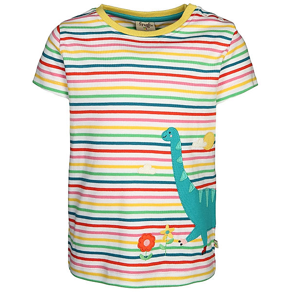 frugi T-Shirt ISLA - DINO gestreift in bunt