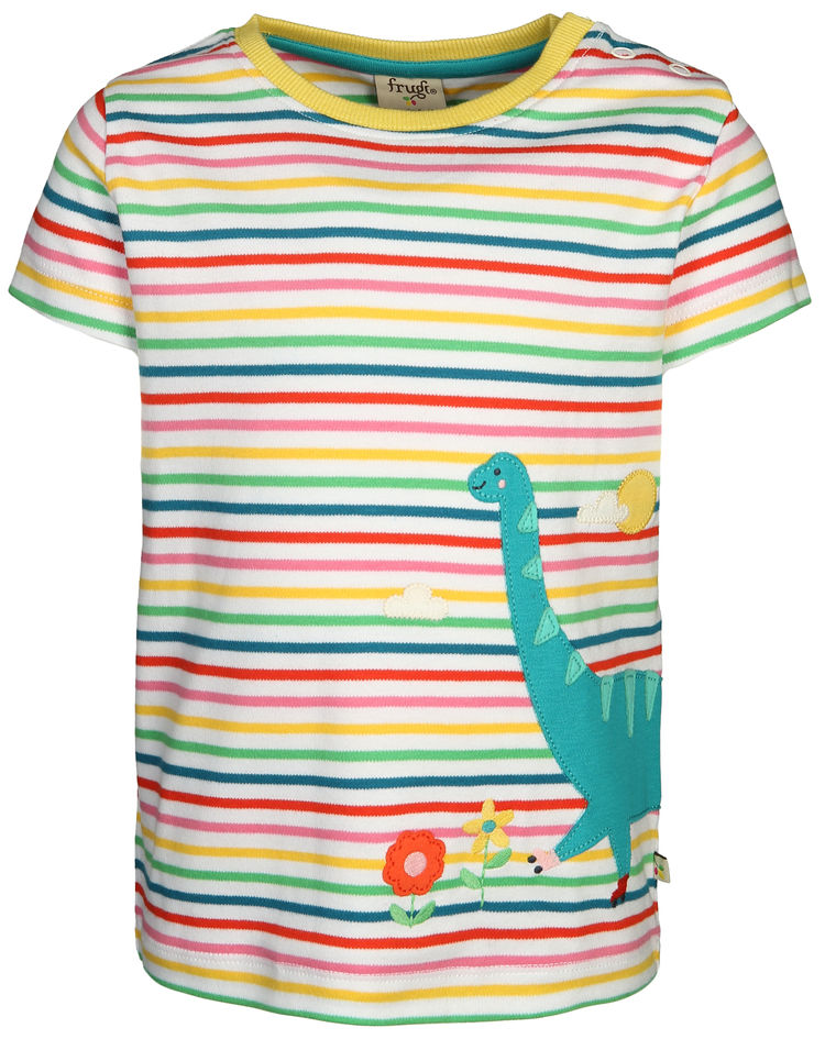 T-Shirt ISLA - DINO gestreift in bunt kaufen | tausendkind.de