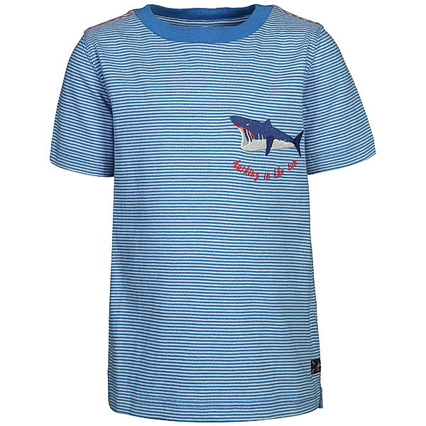 Tom Joule® T-Shirt ISLAND - SHARK gestreift in blau