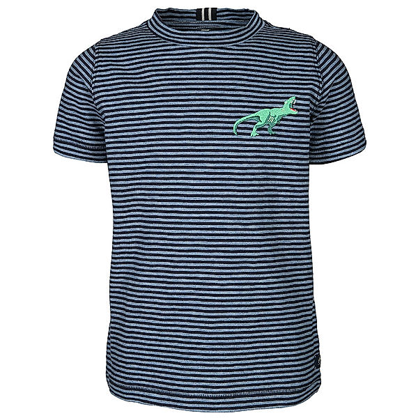 Tom Joule® T-Shirt ISLAND STRIPE DINO in blau