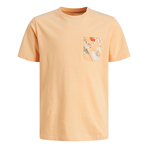 JACK & JONES T-Shirt JJCHILL in apricot