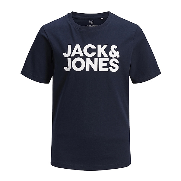 JACK & JONES T-Shirt JJECORP LOGO in navy blazer