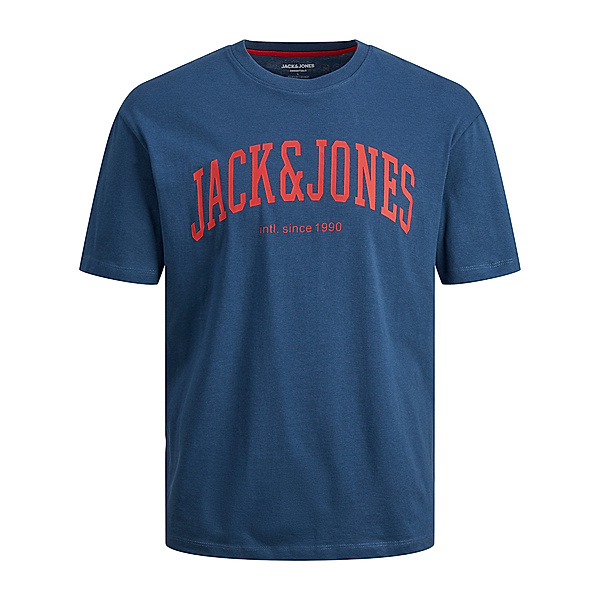 JACK & JONES T-Shirt JJEJOSH in ensign blue