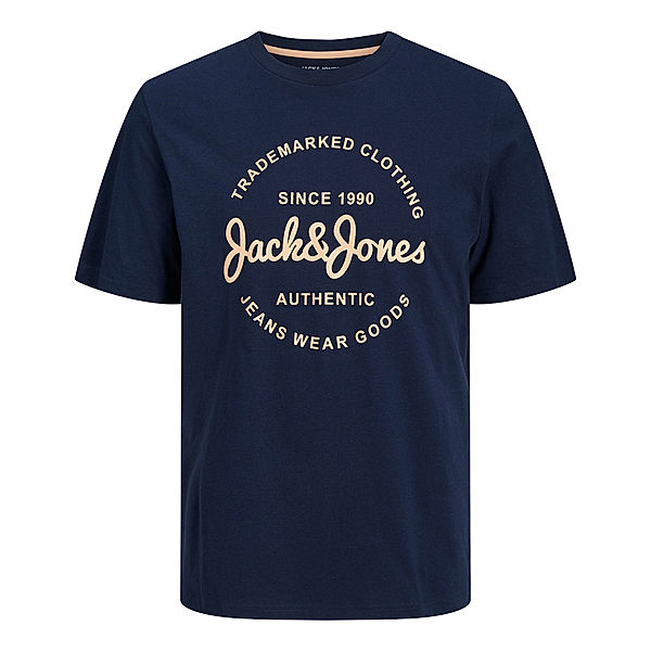 JACK & JONES T-Shirt JJFOREST in navy