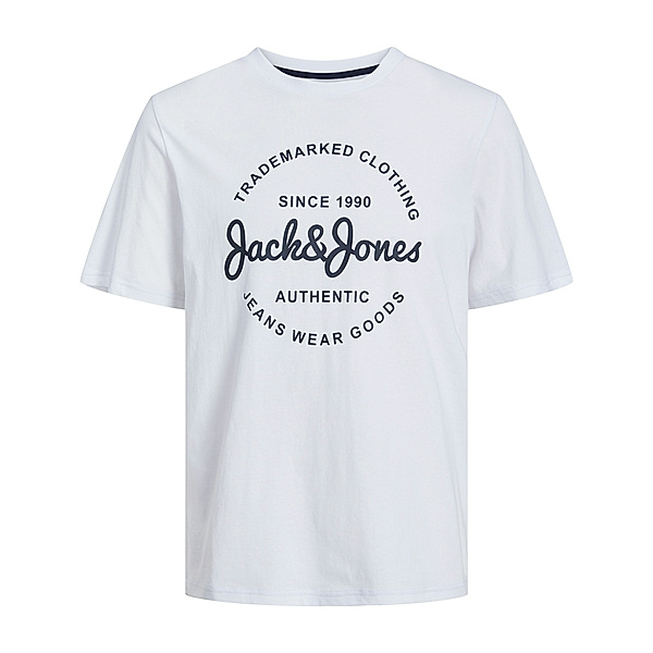 JACK & JONES T-Shirt JJFOREST in white