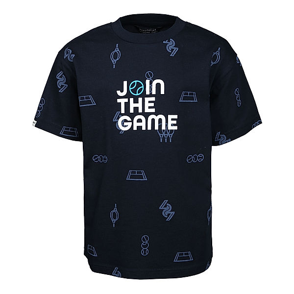 Mayoral T-Shirt JOIN THE GAME in marineblau