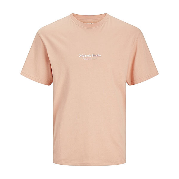 JACK & JONES T-Shirt JORVESTERBRO in canyon sunset