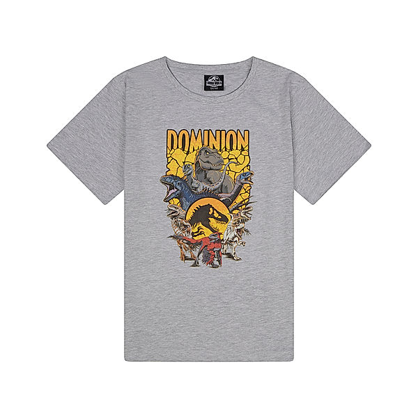 T-Shirt JURASSIC WORLD DOMINION in grey