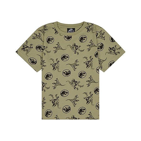 T-Shirt JURASSIC WORLD in oliv
