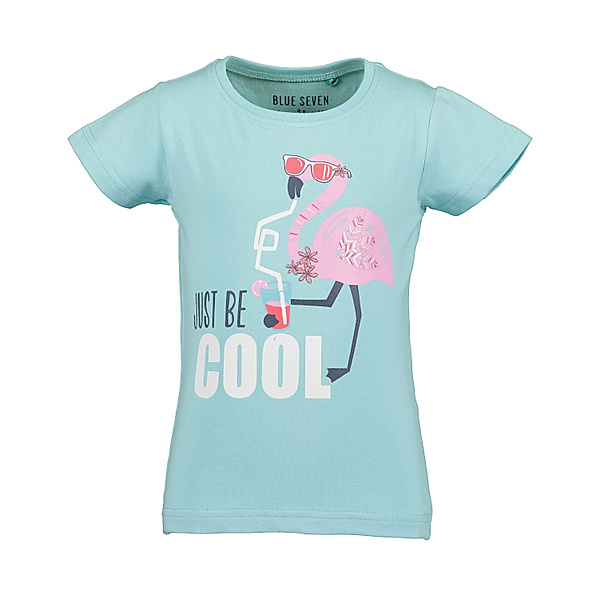 BLUE SEVEN T-Shirt JUST BE COOL in sea