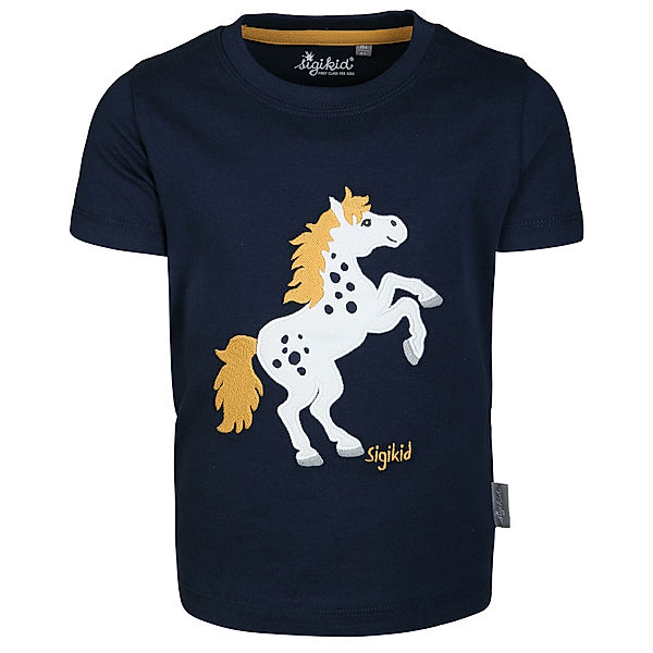 Sigikid T-Shirt KLEINES PONY in dunkelblau