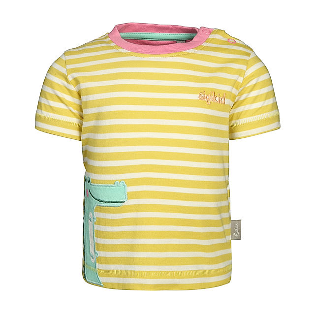T-Shirt KROKO gestreift in gelb jetzt bei Weltbild.de bestellen
