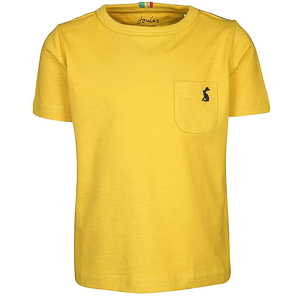 Tom Joule® T-Shirt LAUNDERED - SOLID in yellow