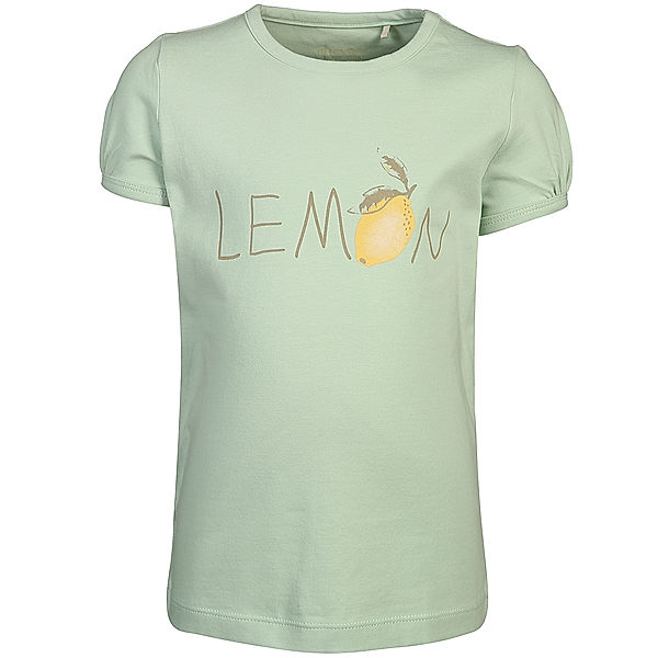 Minymo T-Shirt LEMON in aqua foam