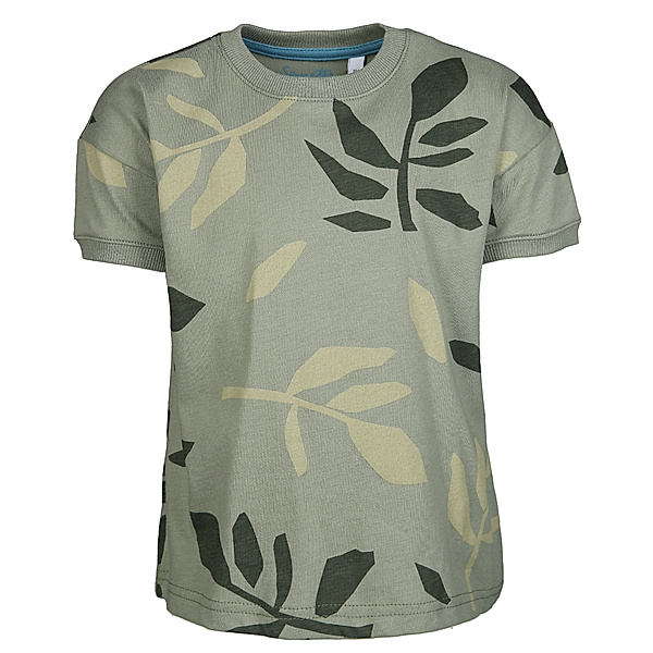 Sanetta Pure T-Shirt LIGHTVEL BRANCHES in olive blush